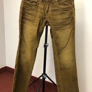 Men’s True Religion Brown Corduroy
